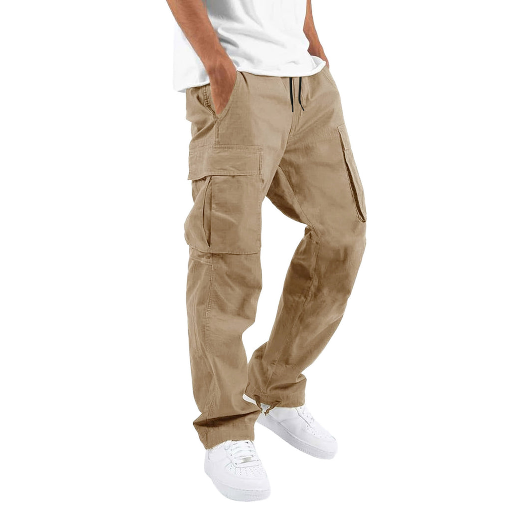 Men's Cargo Pants Long Trousers for Casual and Sporty Wear