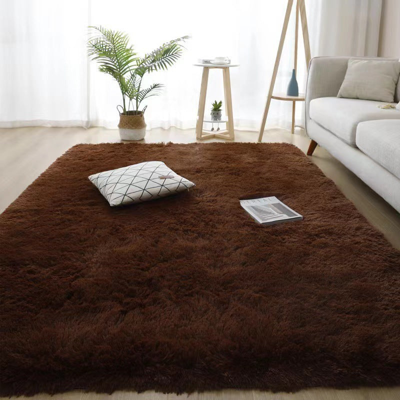 Tie-Dye Rug Living Room Minimalist Modern Coffee Table Mat Bedroom Velvet Full Coverage Bedside Rug Tatami Floor Mat