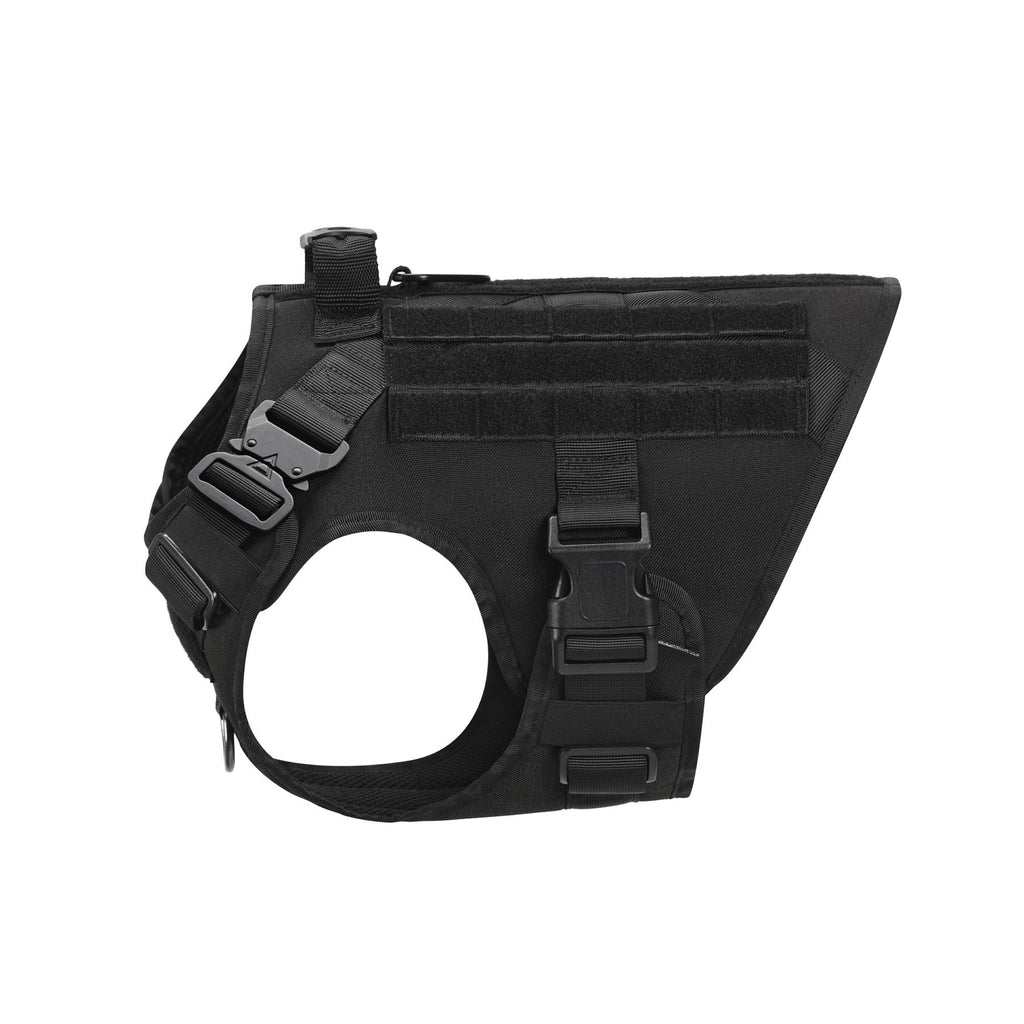 Nylon Tactical Dog Adjustable Vest Training Dog Vest Pet Training Vest with Leash