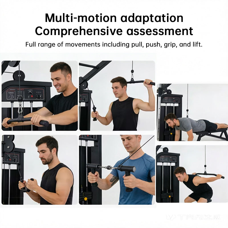 500kg Digital Dynamometer – Isometric Strength Tester with APP Control, Push Pull Force Sensor & Peak RFD