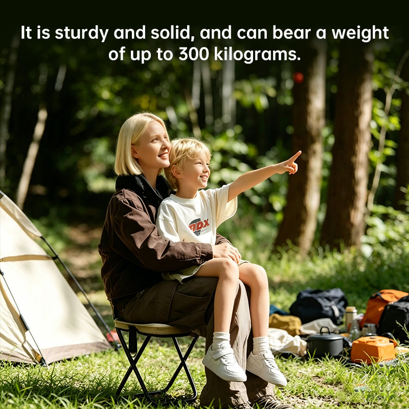 Outdoor Folding Chair, Portable Fishing Chair, Compact Train Stool, Foldable Camping Chair, Mini Camping Bench