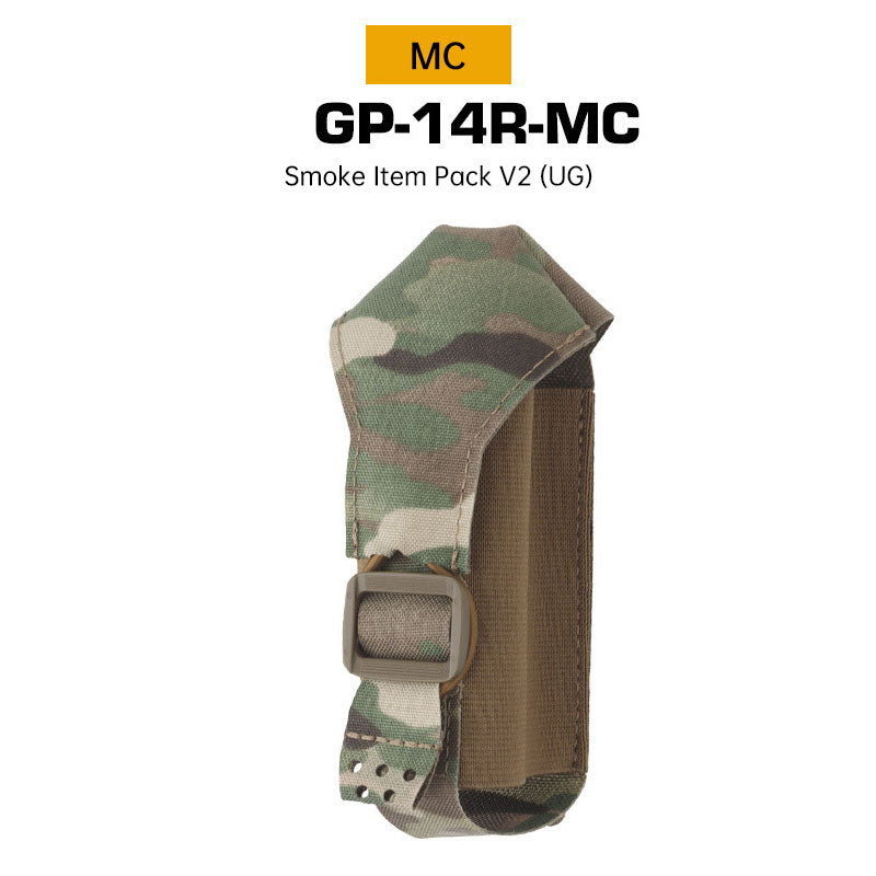 Tactical MOLLE Grenade/Magazine Pouch - Elastic & Fixed Straps for Outdoor/Airsoft Use