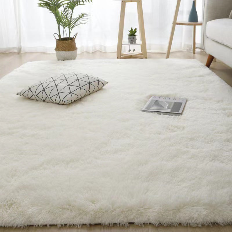 Tie-Dye Rug Living Room Minimalist Modern Coffee Table Mat Bedroom Velvet Full Coverage Bedside Rug Tatami Floor Mat