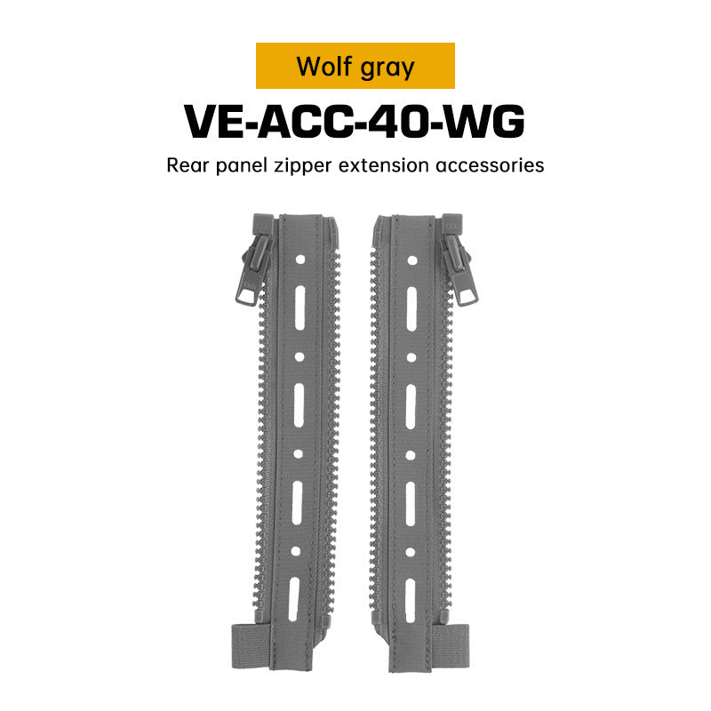Ferro Style #10 Zipper MOLLE Panel – Tactical Rear Extension for FCPC Plate Carrier