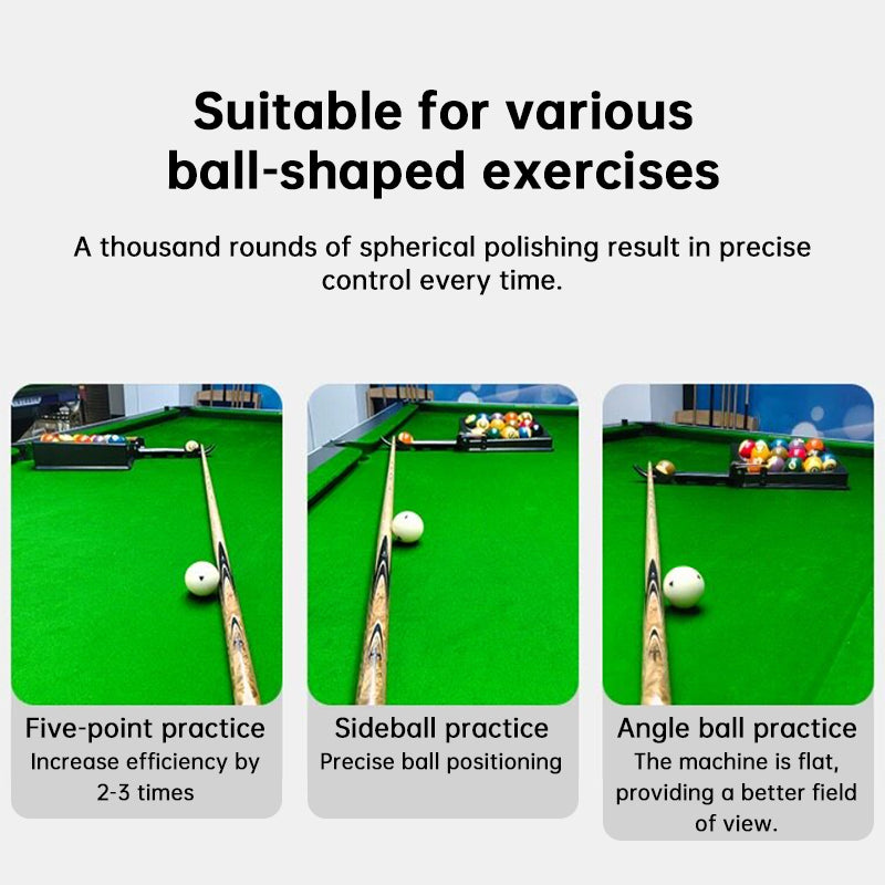 3D Printed Pool Ball Alignment Stand, Portable Snooker Training Aid & Billiard Holder