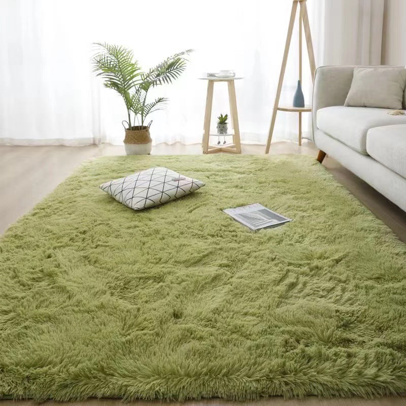 Tie-Dye Rug Living Room Minimalist Modern Coffee Table Mat Bedroom Velvet Full Coverage Bedside Rug Tatami Floor Mat