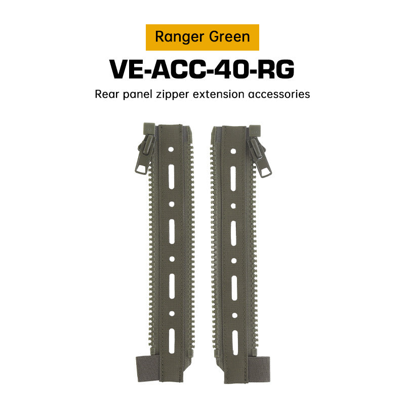 Ferro Style #10 Zipper MOLLE Panel – Tactical Rear Extension for FCPC Plate Carrier