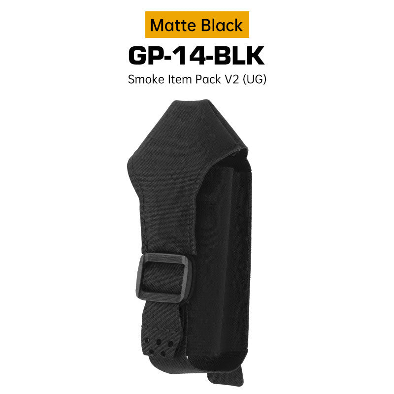 Tactical MOLLE Grenade/Magazine Pouch - Elastic & Fixed Straps for Outdoor/Airsoft Use