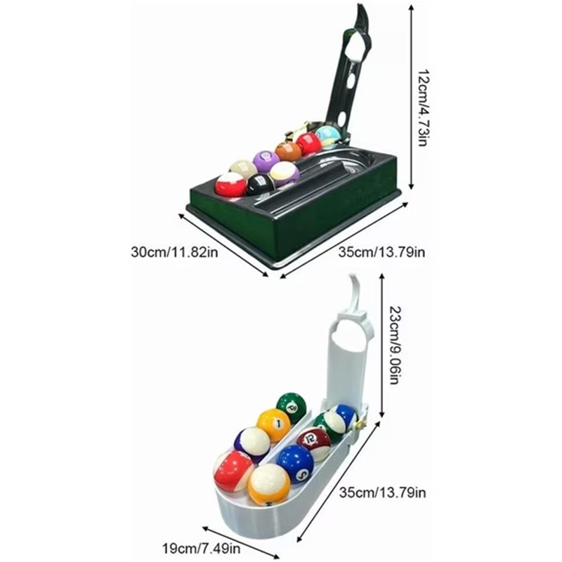 3D Printed Pool Ball Alignment Stand, Portable Snooker Training Aid & Billiard Holder