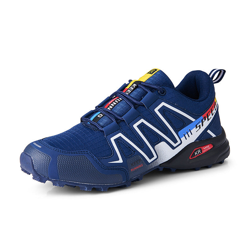 Outdoor Men's Hiking Shoes, Trail Running Shoes, Breathable Walking Shoes, Large Size Women's Shoes