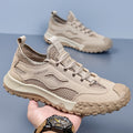 Work Safety Shoes for Men, Breathable Mesh Casual Shoes, Slip-Resistant Durable Hiking Shoes