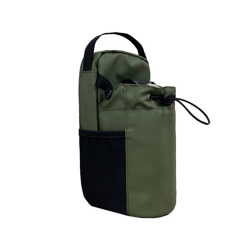 Fitness Magnetic Water Bottle Bag, Large Capacity Multi-Functional Sports Water Bottle Storage Hanging Bag