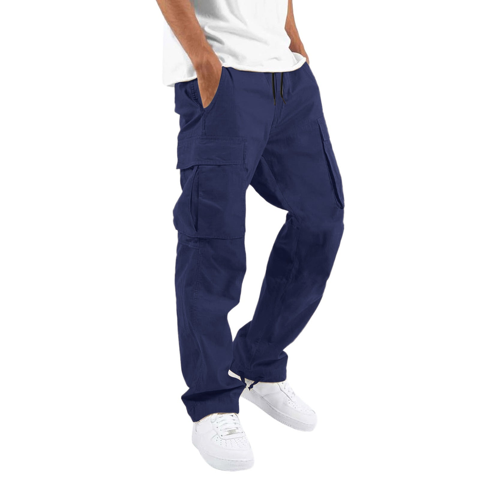 Men's Cargo Pants Long Trousers for Casual and Sporty Wear