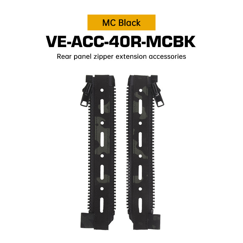 Ferro Style #10 Zipper MOLLE Panel – Tactical Rear Extension for FCPC Plate Carrier
