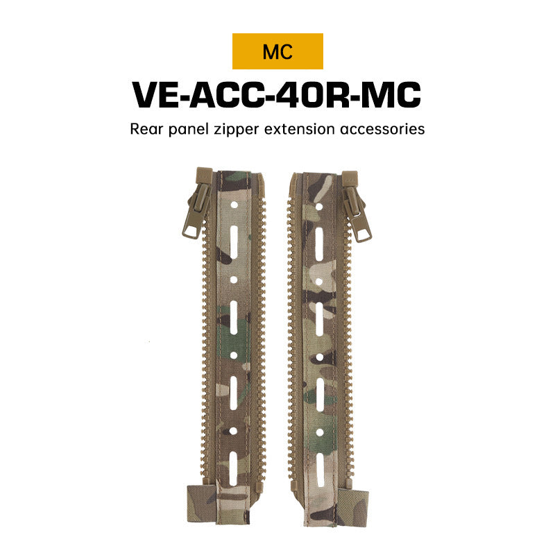 Ferro Style #10 Zipper MOLLE Panel – Tactical Rear Extension for FCPC Plate Carrier
