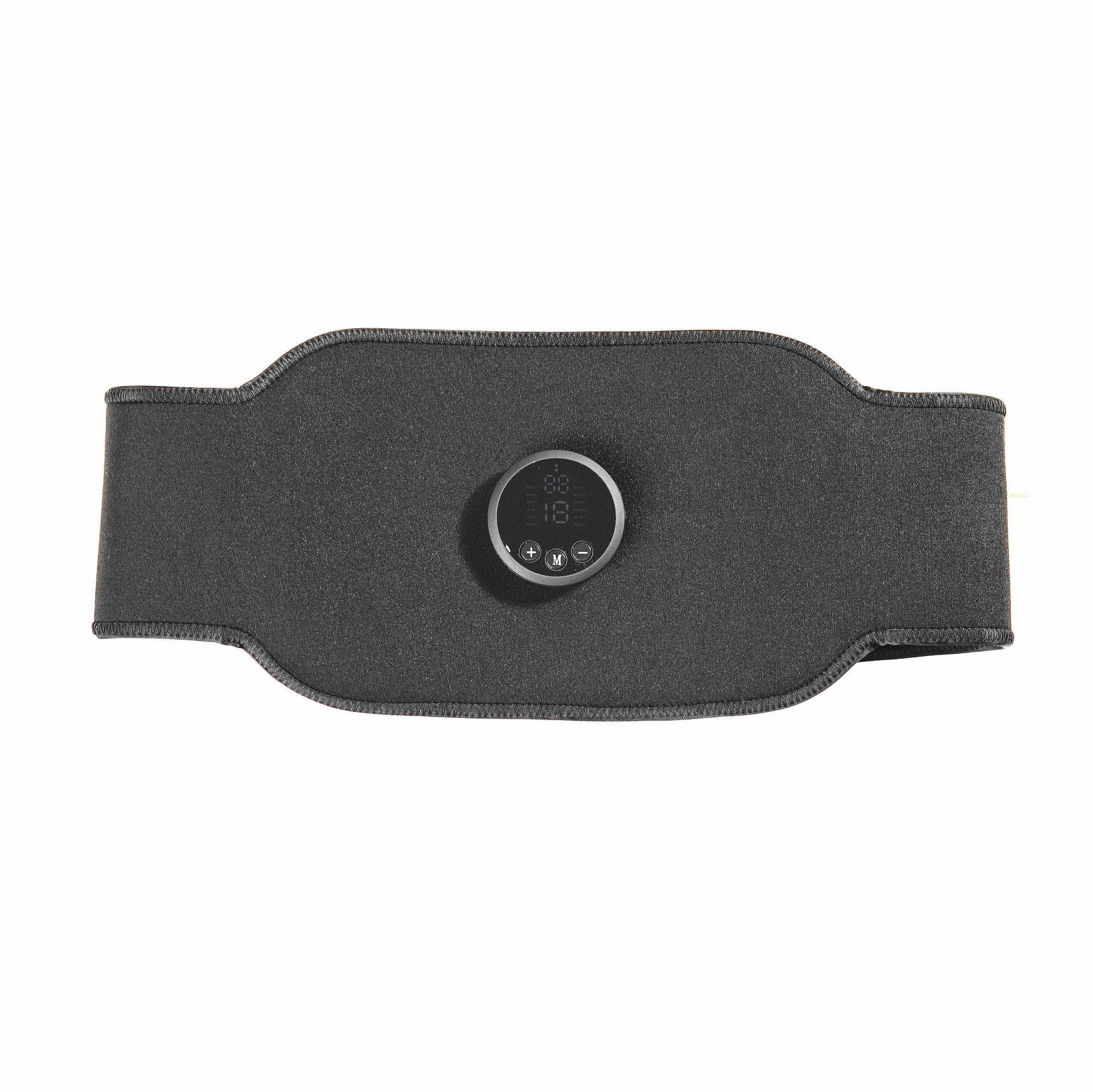 EMS Abdominal Belt  Abdominal Trainer Fitness Massage Waistband, No Gel Required