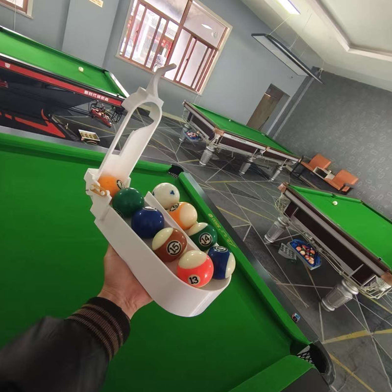 3D Printed Pool Ball Alignment Stand, Portable Snooker Training Aid & Billiard Holder