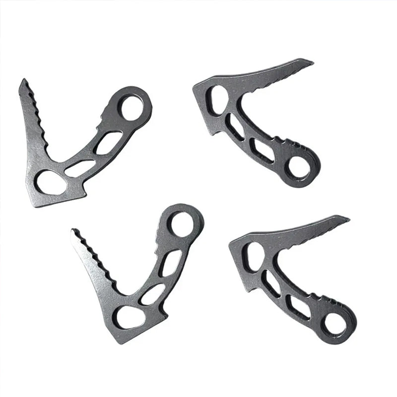 X7AC Pro Series Stainless Steel Hook | Heavy-Duty Gear for Extreme & Sport Climbing