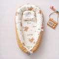 Removable and washable portable baby crib baby pillow travel crib
