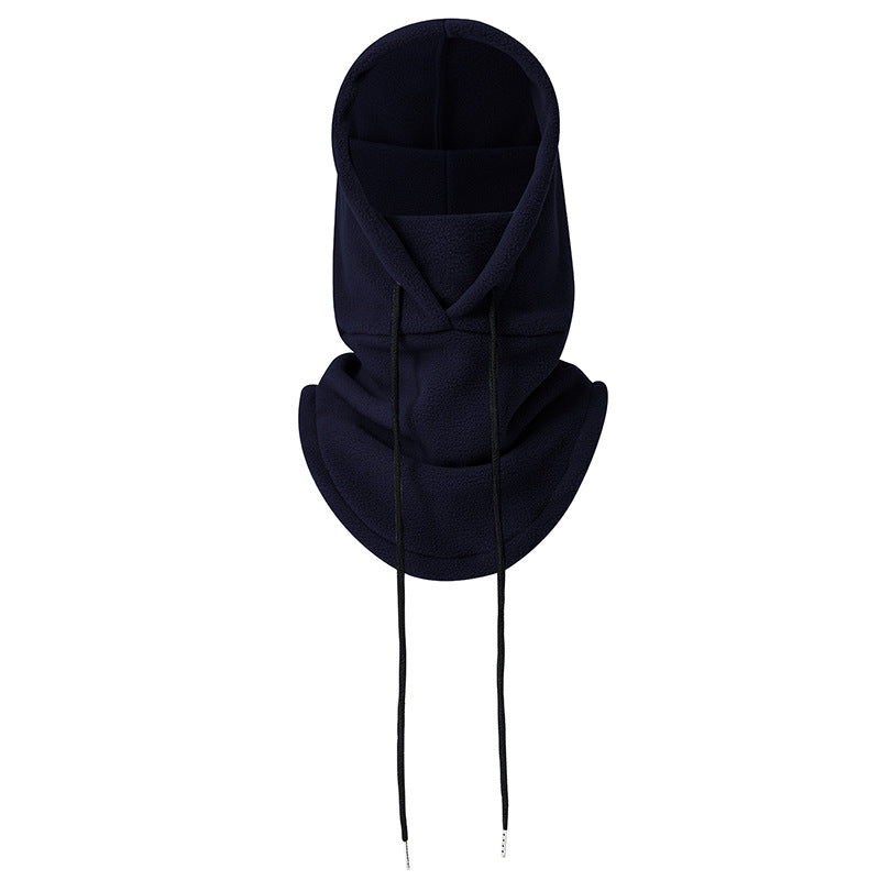 Winter Outdoor Cycling Hat, Warm Thicken Neck Warmer, Ski Head Cover, Polar Fleece Face Mask
