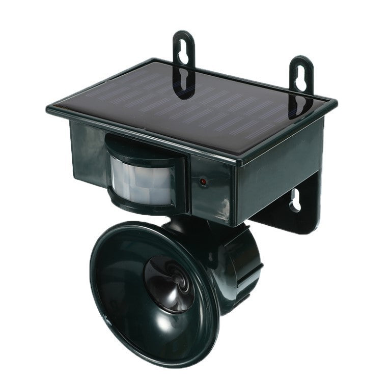 Solar Ultrasonic Animal Repeller for Birds, Deer, Cats, Dogs, and Rats