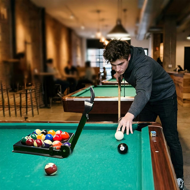 3D Printed Pool Ball Alignment Stand, Portable Snooker Training Aid & Billiard Holder